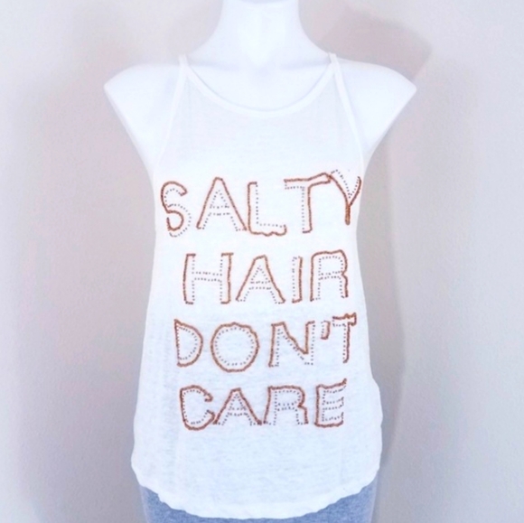 Chloe Oliver Tops - Chloe Oliver linen tank top